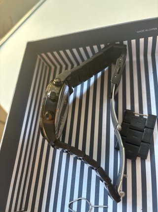 Reloj Guess Hombre Acero Negro
