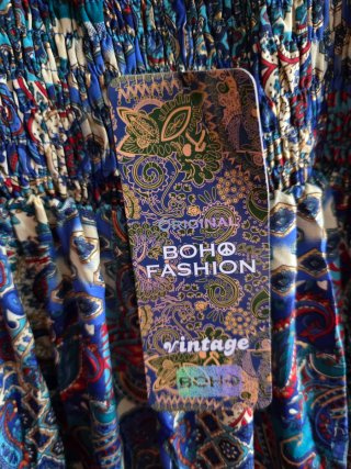 Vestito lungo fantasia floreale
