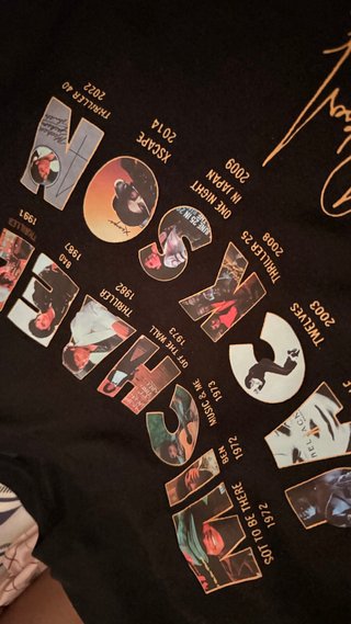 Camiseta Michael Jackson
