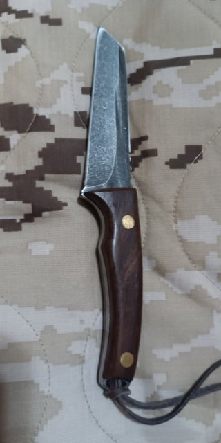 Funda de cuero para cuchillo