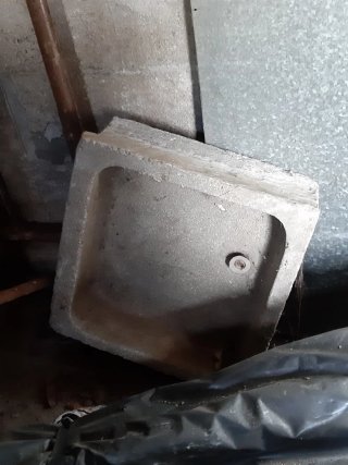 Pila/Fregadero de cemento