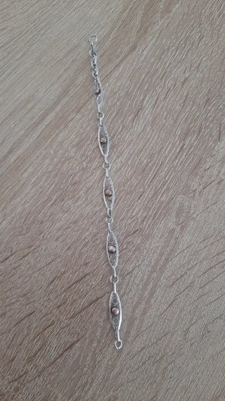 Pulsera Plata Vintage