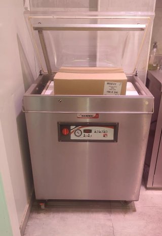 Envasadora al vacío industrial Sammic