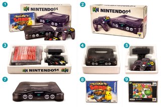 Nintendo 64 Nera Completa con Scatola e Tappi Originali PAL