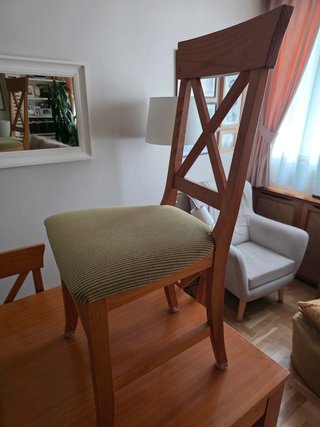 6 Sillas Comedor Madera Pino