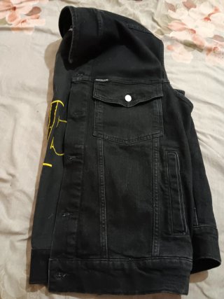 Chaleco vaquero Calvin Klein negro sin mangas
