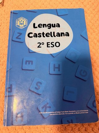 Libros 2nd de la ESO