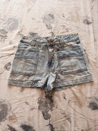 Pantalón corto tejano