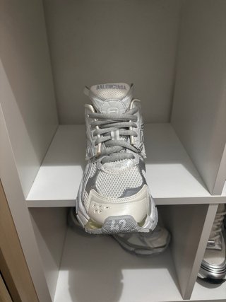 Balenciaga Runner Plata/Blanco