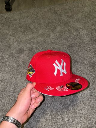 Gorra New Era NY Roja Talla Única World Series