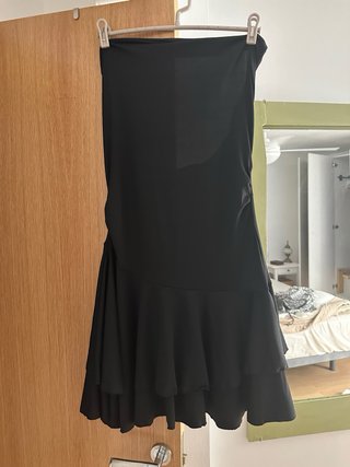 Vestido negro espalda descubierta