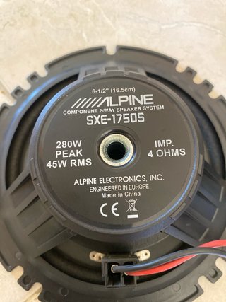 Altavoces Alpine 16.5cm