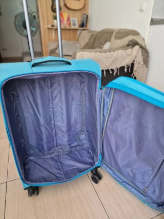 Maleta grande azul 65x30x40