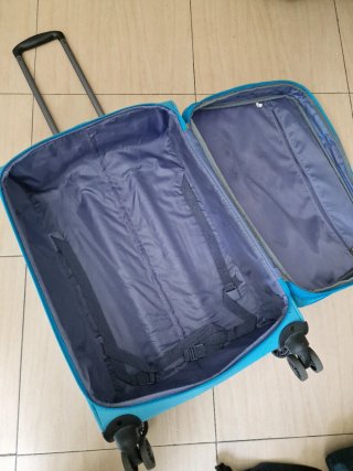 Maleta grande azul 65x30x40