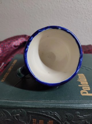Taza Antigua Cerámica Fajalauza