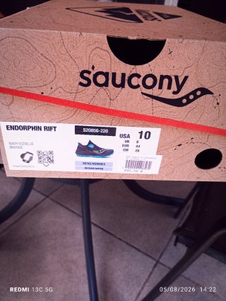 Zapatillas Trail Saucony Endorphin Azul/Verde Tall