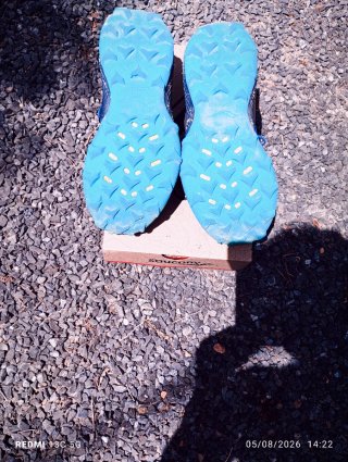 Zapatillas Trail Saucony Endorphin Azul/Verde Tall