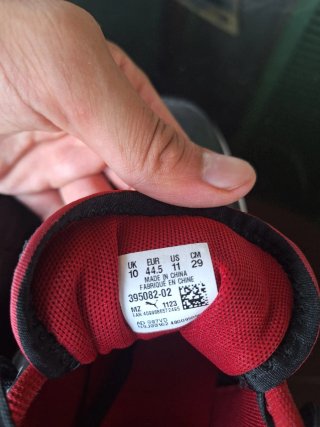 Scarpe Puma 1948 nere e rosse taglia 44.5