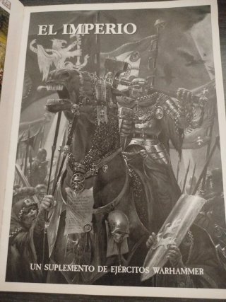 Libro de ejercito Warhammer Imperio
