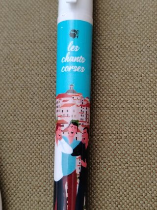 Set 5 penne BIC 4 colori Collezione Corsica