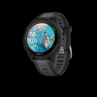 Reloj GPS GARMIN FORERUNNER 165 MUSIC - Negro y Gris Oscuro