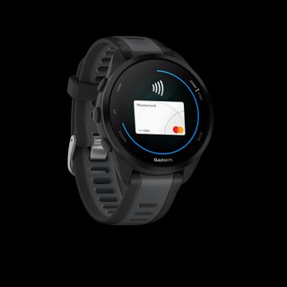 Reloj GPS GARMIN FORERUNNER 165 MUSIC - Negro y Gris Oscuro