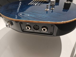 Godin LGX-SA Trans Blue 2005 Multi-Voice