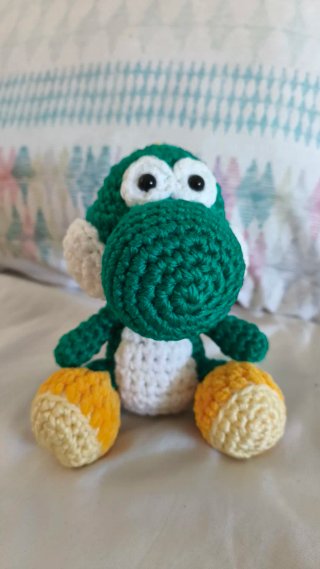 Amigurumi Yoshi Tejido a Mano