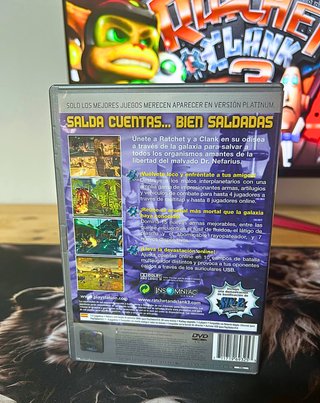 🇪🇸 Caja y Manual Ratchet & Clank 3 PS2