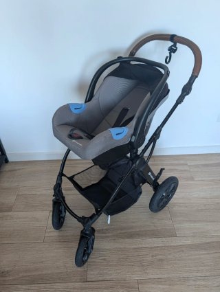 Carrito Kinderkraft MOOV 3 en 1 Gris