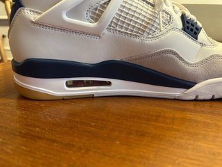 Air Jordan 4 Retro SB SP Blanco Azul navy Talla 44