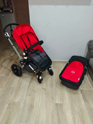 Cochecito Bugaboo Cameleon 2 Rojo/Gris