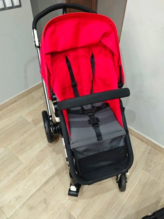 Cochecito Bugaboo Cameleon 2 Rojo/Gris