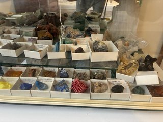 Gran colección de minerales, fósiles, corales y co