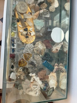 Gran colección de minerales, fósiles, corales y co