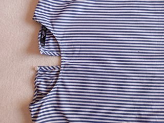 Camisa Mango Rayas Azul Talla M