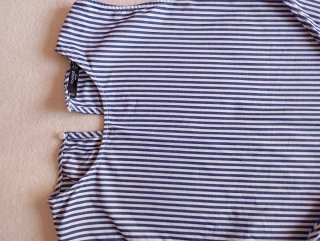 Camisa Mango Rayas Azul Talla M