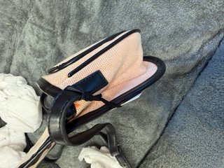 Borsa a tracolla Labelrose rosa e nera