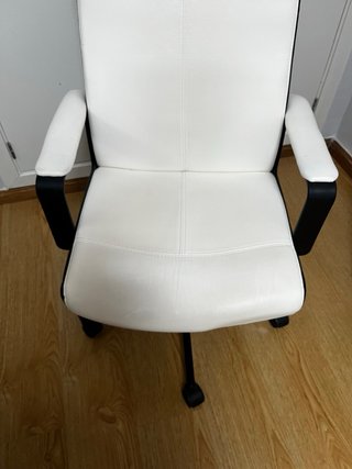 Poltrona da ufficio bianca Ikea