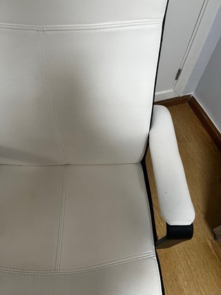 Poltrona da ufficio bianca Ikea