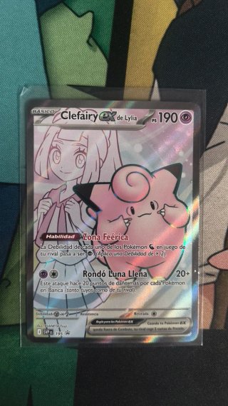 Clefairy EX de Lylia Carta Pokémon 190 PS