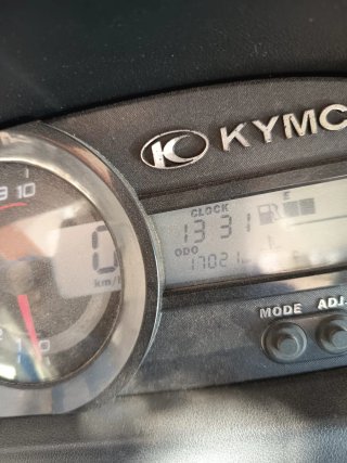 Kymco Xciting 400 ABS Negra