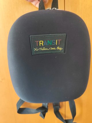 Mini Zaino Transit Nero Vintage