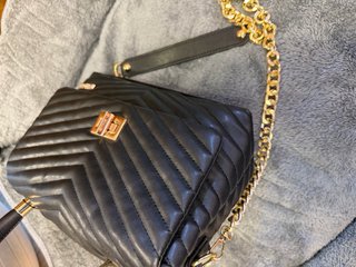 Borsa Labelrose Nera Ecopelle elegante