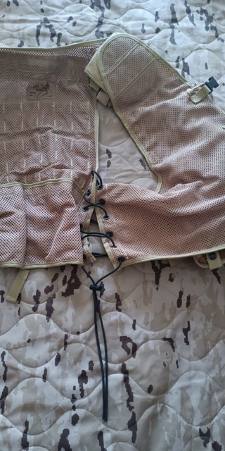 Chaleco militar camuflaje ejercito britanico