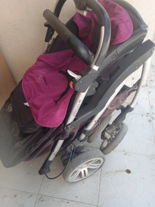 Carro de bebé plegable