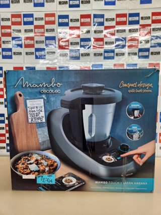 Robot Cocina Multifunción 1600 W, 37 Funciones,3,3 L Mambo Touch Cecotec