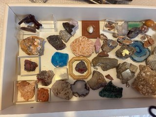 Gran colección de minerales, fósiles, corales