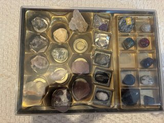 Gran colección de minerales, fósiles, corales