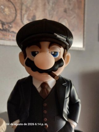 Figura Mario Bros Peaky Blinders Impresa 3D
